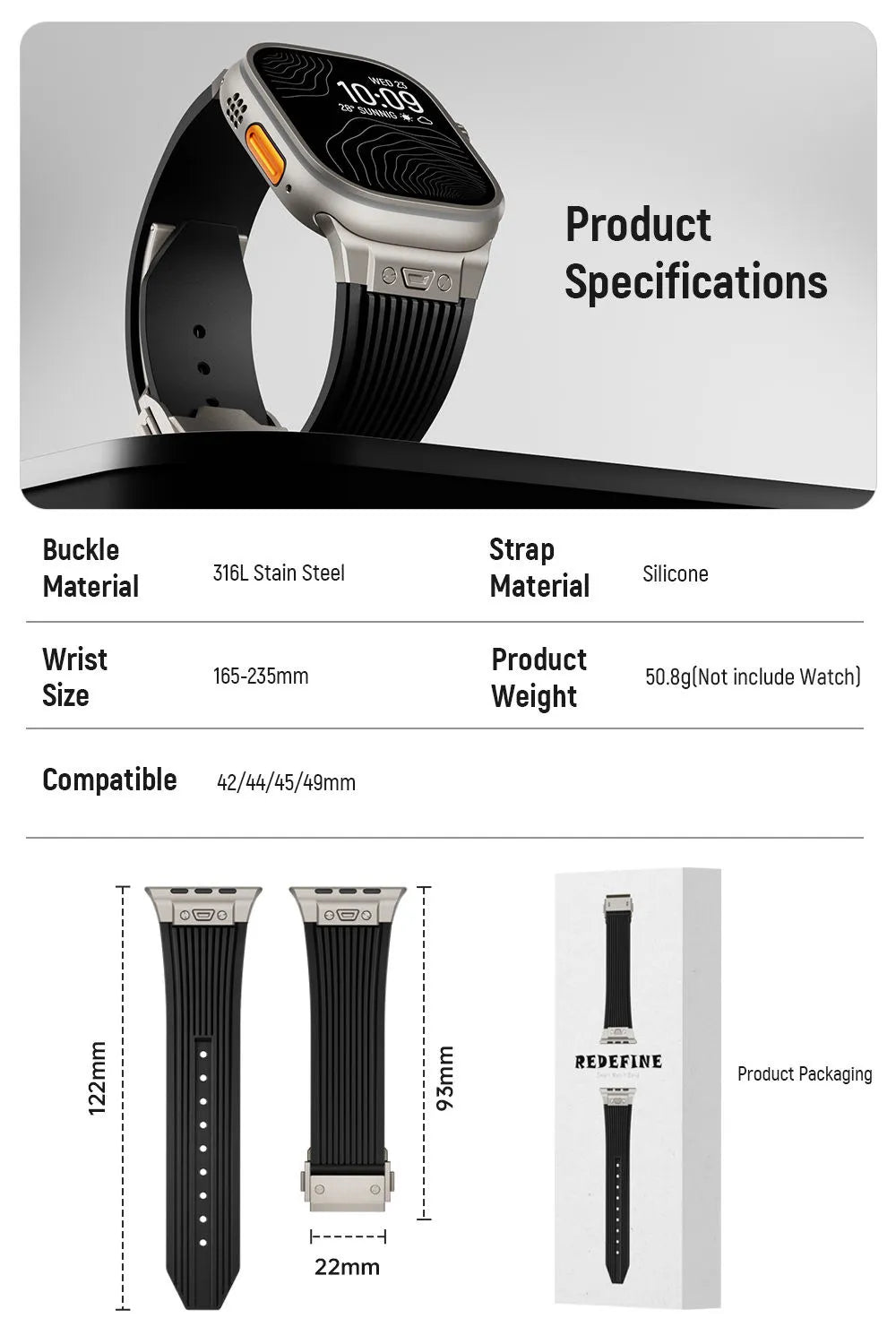 Cjsm-CJ24/iWatch straps